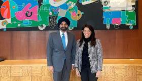 جلسة مباحثات بين وزيرة التعاون الدولي ورئيس مجموعة البنك الدولي