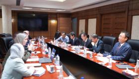 وفد ياباني يبحث مع وزارة التخطيط نتائج مشروعات التعاون المشتركة