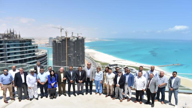 الإسكان: مدينة العلمين الجديدة تستقبل وفدٌ من سفراء أمريكا اللاتينية