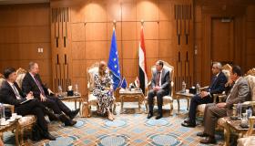 وزير البترول يعقد جلسة مباحثات مع مسئولي ملف الطاقة بالاتحاد الأوروبى وأمريكا