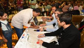 جهاز جزيرة الوراق الجديدة يجري  القرعة العلنية الـ29 للوحدات السكنية البديلة