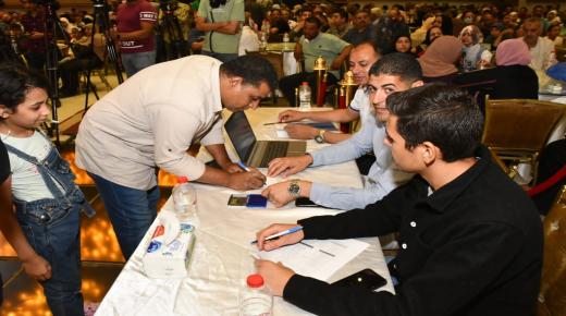 جهاز جزيرة الوراق الجديدة يجري  القرعة العلنية الـ29 للوحدات السكنية البديلة