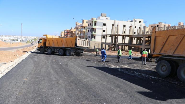 جولة ميدانية لرئيس جهاز 6 أكتوبر لتفقد أعمال التطوير بالمناطق السكنية والطرق بالمدينة