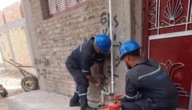 “مودرن جاس” تطلق أول شعلة غاز طبيعي لأول وحدة سكنية بقرية العساكرة بسوهاج