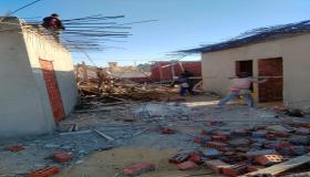 جهاز مدينة الشيخ زايد يواصل إزالة مخالفات البناء والظواهر العشوائية