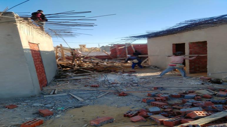 جهاز مدينة الشيخ زايد يواصل إزالة مخالفات البناء والظواهر العشوائية