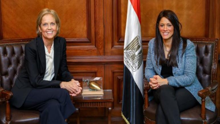 وزيرة التعاون الدولي تبحث مع سفيرة النرويج نتائج مؤتمر المناخ COP27