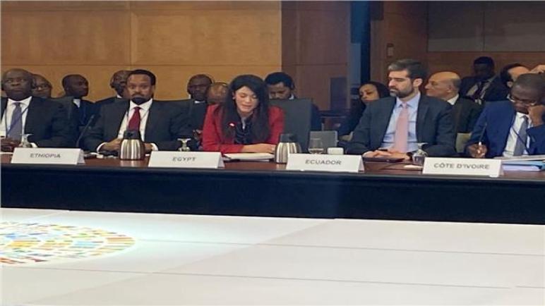 تفاصيل كلمة وزيرة التعاون الدولي في اجتماع مجموعة الـ24 الحكومية الدولية