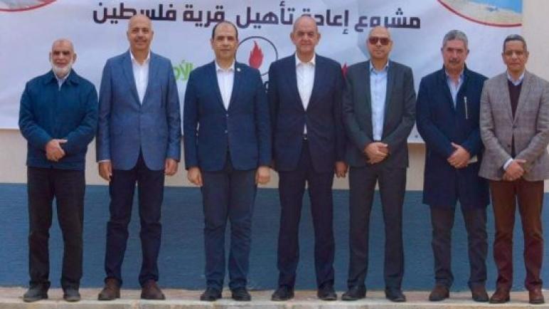 وزارة البترول تفتتح مشروعات خدمة مجتمعية لأهالى قرية فلسطين بمركز العامرية