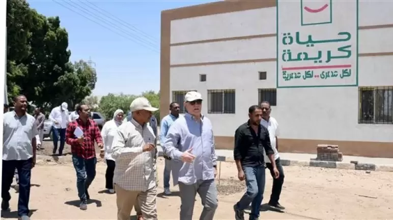 الجهاز المركزى للتعمير ينتهي من تنفيذ 144 مشروعاً بمركزين في محافظة الأقصر