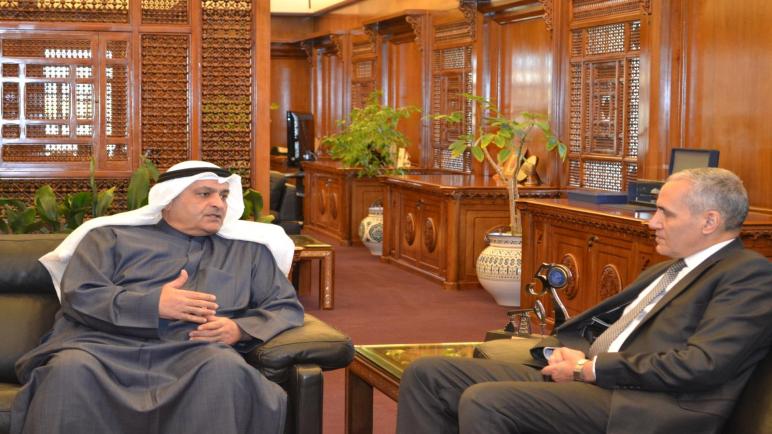 أمين أوابك يستقبل السفير الجزائرى ويتسلم دعوة حضور منتدى الدول المصدرة للغاز