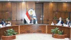 وزير البترول يبحث مع وفد البنك الدولى تعزيز التعاون فى الغاز وخفض الانبعاثات والتعدين