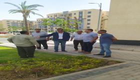 صور.. رئيس جهاز حدائق العاصمة يوجه بتكثيف العمل في وحدات محدودي الدخل ومنطقة عمارات الإسكان المتوسط