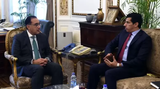 خلال لقائه بالسفير القطري.. “مدبولي” يرحب بعقد منتدى أعمال مصري قطري