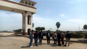 رئيس جهاز النوبارية يستهل أو أيام عمله بتفقد المشروعات الجاري تنفيذها