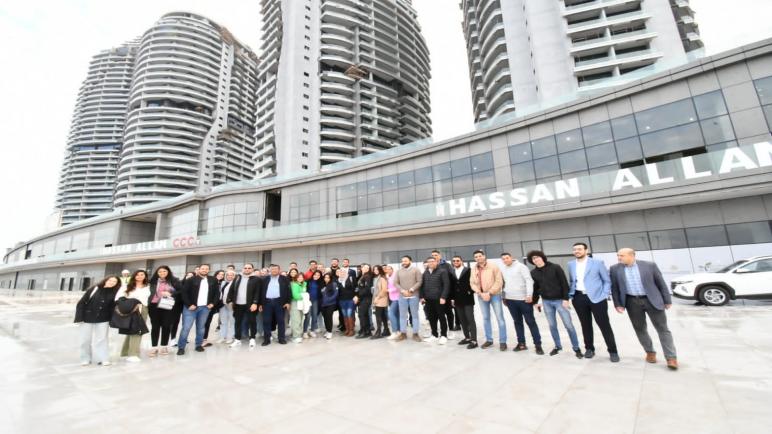 العلمين الجديدة.. طلاب الأكاديمية العربية للعلوم يتعرفون على مراحل المشروعات وحجم الإنجازات بالمدينة