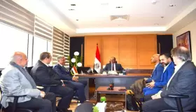 نائب وزير الإسكان يبحث التعاون في مجال المرافق مع مسئولي إحدى الشركات الألمانية