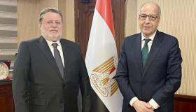 محافظ البنك المركزي يبحث مع نظيره الليبي التطورات الاقتصادية الإقليمية والدولية
