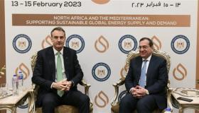 وزير البترول يلتقي رئيس شركة “بى بى” على هامش مؤتمر إيجبس 2023