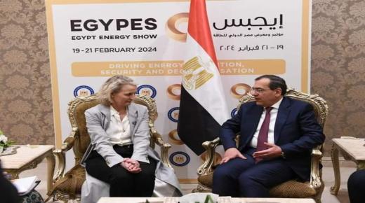 وزير البترول يبحث التعاون بين مصر والاتحاد الأوروبي بالانتقال الطاقى وخفض الانبعاثات