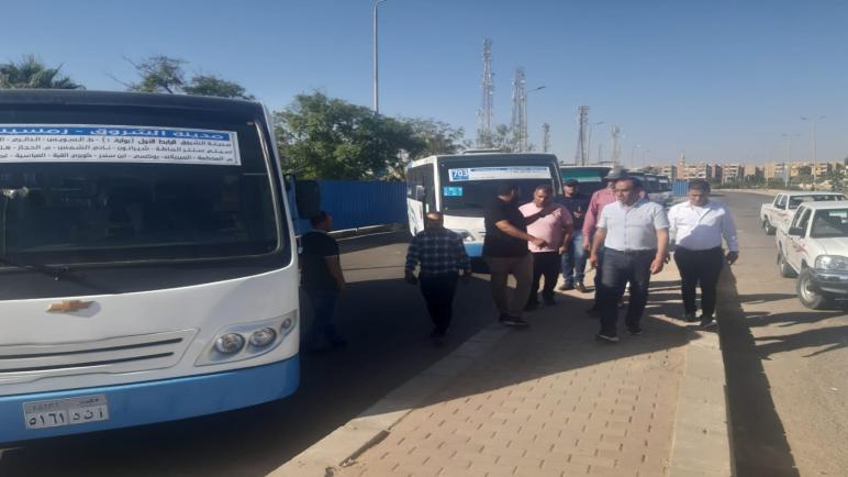 رئيس جهاز الشروق يعلن تشغيل خطى مواصلات تجريبية لربط المدينة بأحياء القاهرة