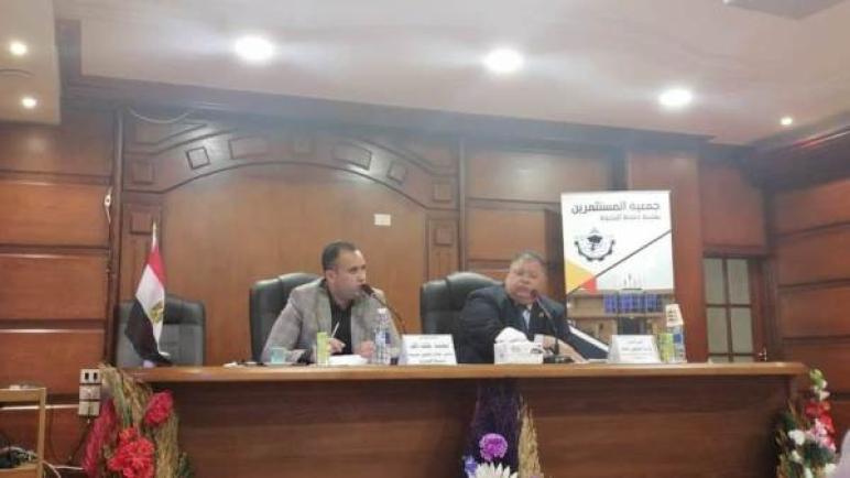 رئيس جهاز “دمياط الجديدة” يبحث سبل دعم الصناعة مع رئيس جمعية المستثمرين