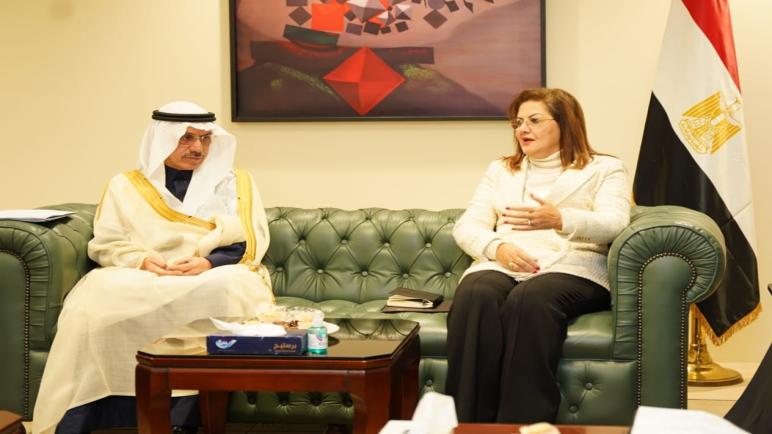 وزيرة التخطيط تبحث سبل التعاون المشترك مع رئيس البنك الإسلامى للتنمية