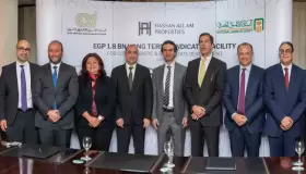 بـ1.8 مليار جنيه.. عقد تمويل مشترك بين “الأهلي المصري” و”العربي الأفريقي” وحسن علام العقارية