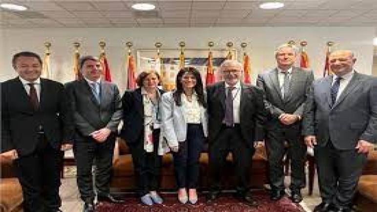تفاصيل لقاءات وزيرة التعاون الدولي مع رئيسى بنك الاستثمار الأوروبى والبنك الأوروبى لإعادة الإعمار