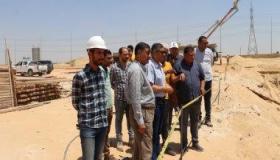 جولة تفقدية لرئيس جهاز أكتوبر لمتابعة سير الأعمال بمناطق الحزام الأخضر وتوسعات المدينة 