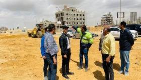 رئيس جهاز القاهرة الجديدة يتابع سير العمل بمشروعات التجمع الثالث