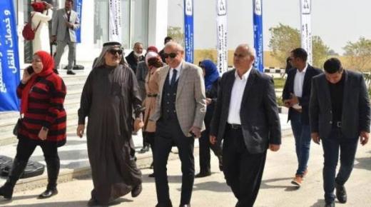 مسئولو هيئة المجتمعات العمرانية يُشاركون فى افتتاح مصنع تجميع حافلات نقل بالسويس الجديدة