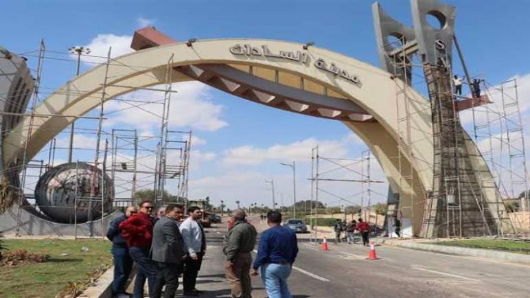 رئيس جهاز “السادات” يجري جولات تفقدية لأعمال التطوير الجارية بالمدينة
