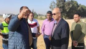 جولة تفقدية لمسئولو “الإسكان” بمشروعات مدينة برج العرب الجديدة الجاري تنفيذها 