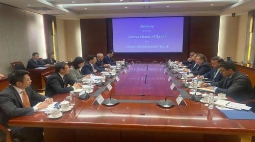 محافظ البنك المركزى يلتقى رئيس بنك التنمية الصينى لتعزيز التكامل المالى بين البلدين