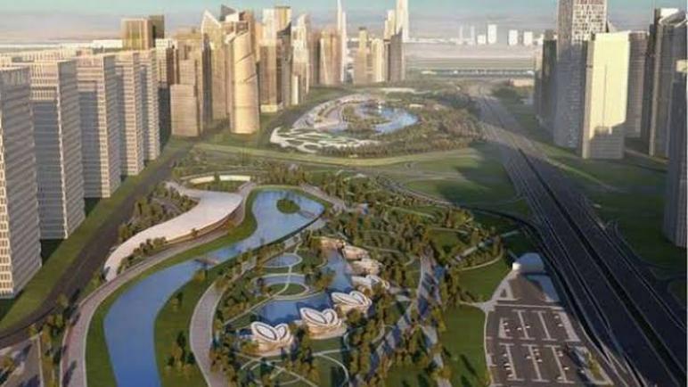 الحدائق المركزية بالعاصمة الإدارية.. مسئولي “الإسكان” يتفقدون سير العمل بالمشروع