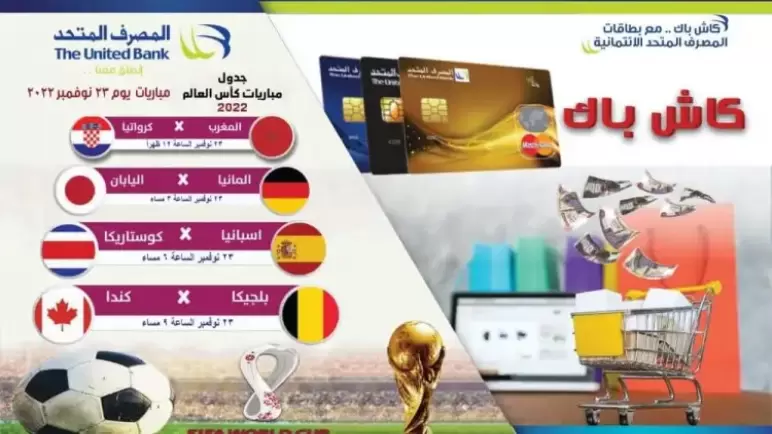 أحدث عروض المصرف المتحد لحاملي بطاقات “رخاء” الائتمانية