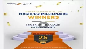 أسماء الفائزين بجوائز “المشرق مليونير” عن شهر أبريل من بنك المشرق